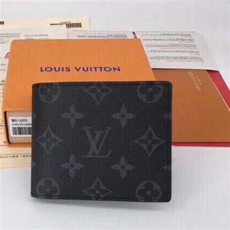 black and grey lv|Multiple Wallet .